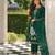green fancy pure viscose kurta set