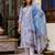 multicolor fancy blended cotton kurta set