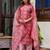 multicolor fancy blended cotton kurta set