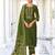 mehendi fancy pure viscose kurta set