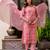 multicolor fancy blended cotton kurta set