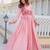 pink fancy pure silk kurta set