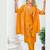 Yellow venetian silk designer festive wear readymade suit