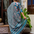 multicolor fancy blended cotton kurta set