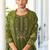 mehendi fancy pure viscose kurta set