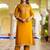 mustard fancy viscose rayon kurta set