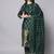 green fancy cotton silk kurta set