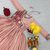 pink fancy pure silk kurta set