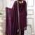 wine fancy georgette kurta set