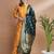 Mustard cotton silk blend designer festive wear readymade suit