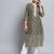Grey silk blend designer festive wear readymade suit