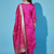 Pink cotton silk jacquard designer festive wear readymade suit