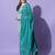 Rama blue silk blend designer festive wear readymade suit