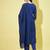 Royal blue chanderi modal butti designer festive wear readymade suit