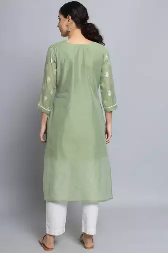 Pista silk blend designer festive wear readymade suit
