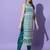 Rama blue silk blend designer festive wear readymade suit