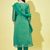 Rama green chanderi modal butti designer festive wear readymade suit