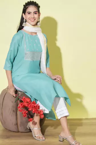 Maroon silk blend designer festive wear readymade suit