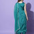 Rama blue silk blend designer festive wear readymade suit