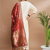 Cream cotton silk blend designer festive wear readymade suit