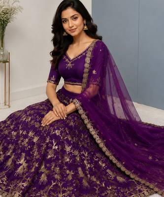 Silk Designer Lehenga Set 2