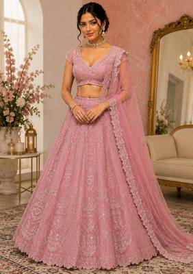 Silk Designer Lehenga Set 1