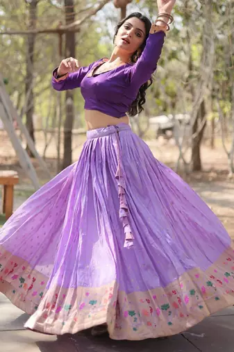 Designer Sequins Embroidered Partywear Lehenga