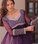 Designer Peplum Style ReadyMade Lehenga Choli