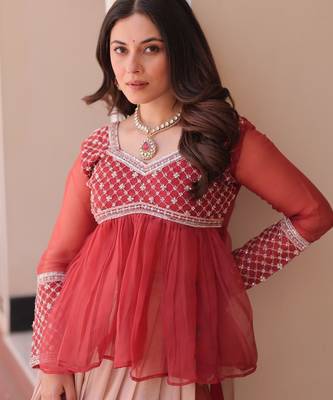 Designer Peplum Style ReadyMade Lehenga Choli 2