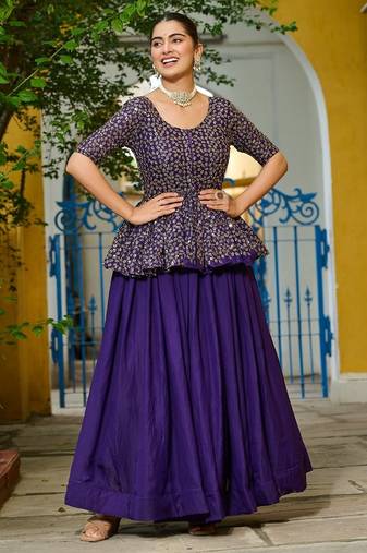 Premium Designer Fendy Readymade Lehenga Choli Set for Women – Sequins Embroidered Party Wear