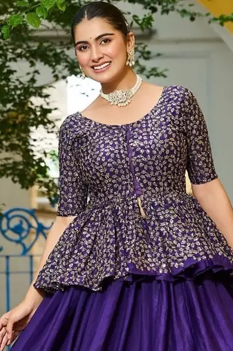Premium Designer Fendy Readymade Lehenga Choli Set for Women – Sequins Embroidered Party Wear