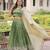 Gold Crush Lehenga Choli Dupatta Set for Women – Sequins & Zari Embroidered Party Wear