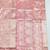 Pink zari woven banarasi silk blend saree with blouse piece