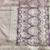 Purple zari woven banarasi silk blend saree with blouse piece