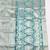 Blue zari woven banarasi silk blend saree with blouse piece