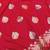 Rani zari woven banarasi silk blend saree with blouse piece