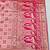 Pink zari woven patola banarasi silk blend festive saree with blouse piece