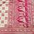 Cream zari woven patola banarasi silk blend festive saree with blouse piece