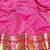 Gold zari woven patola banarasi silk blend festive saree with blouse piece