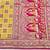 Gold zari woven patola banarasi silk blend festive saree with blouse piece