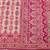 Pink zari woven patola banarasi silk blend festive saree with blouse piece