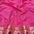 Cream zari woven patola banarasi silk blend festive saree with blouse piece