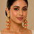 Luxe punjabi style jhumka earrings