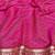 Pink zari woven patola banarasi silk blend festive saree with blouse piece