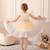 Pastel rainbow frill net party wear frock for girls