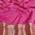 Gold zari woven banarasi silk blend saree with blouse piece