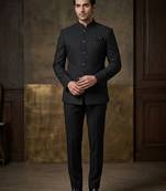 Black color party wear jodhpuri for men | premium designer bandhgala ethnic wear