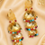 Triple Layer Punjabi Style Jhumkas