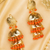 Luxe punjabi style jhumka earrings