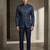 Navy blue color jodhpuri for men | premium designer bandhgala ethnic wear